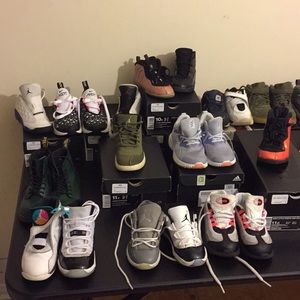 Kids shoes used and new shoes sizes 10-8 todd 3bab